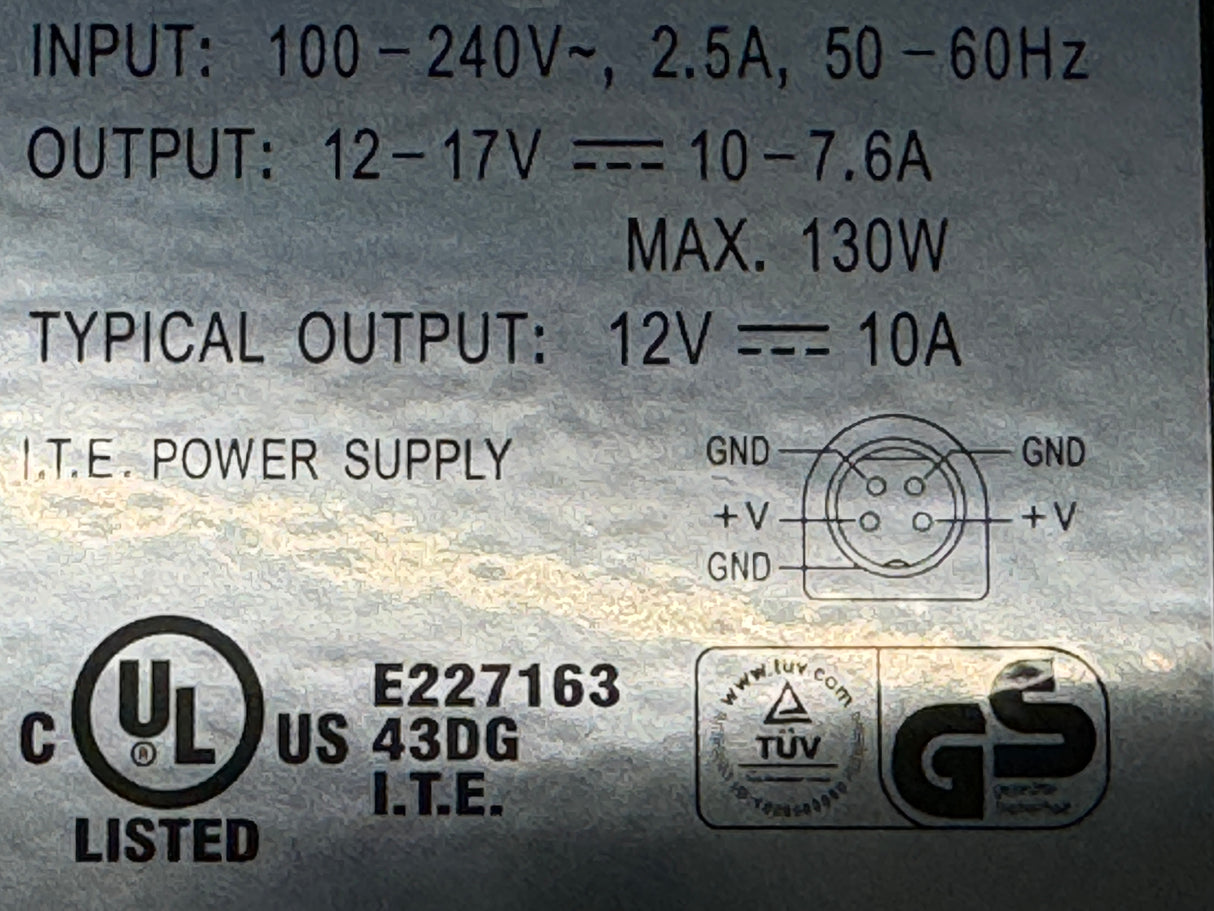 (714093600) Thermo Scientific Nicolet IS50 External Power Supply