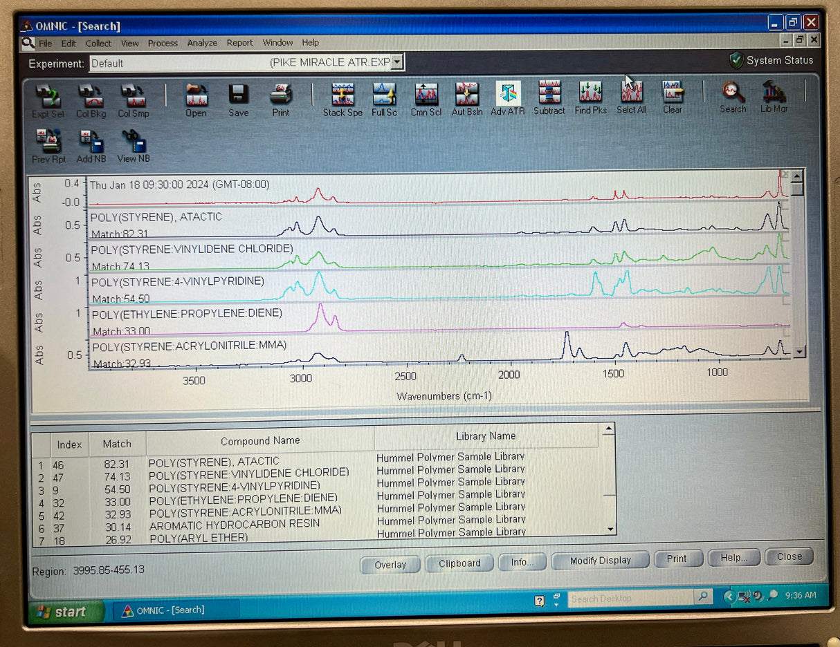 Avatar 360 FTIR with Diamond ATR