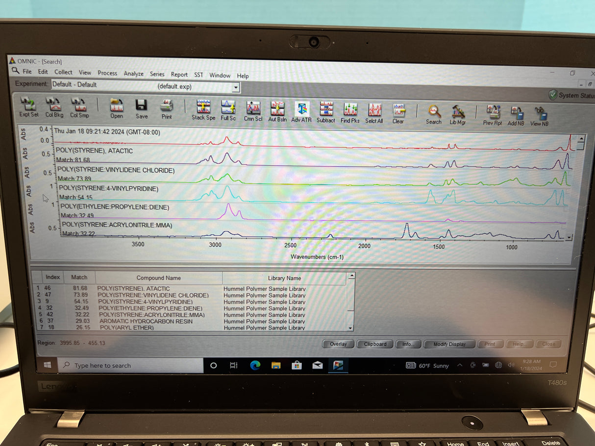 (A380DATR) Thermo Nicolet FTIR Avatar 380 with Diamond ATR