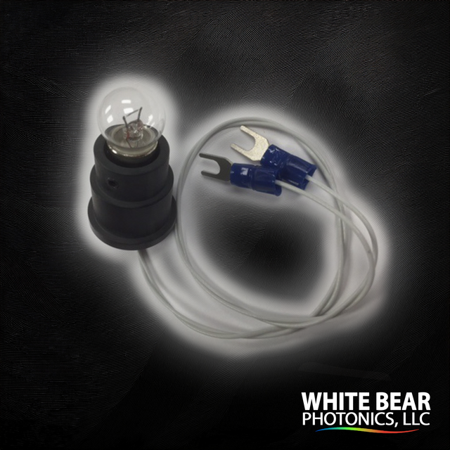 Tungsten Lamp Replacement L-610 (OEM P/N 01037-60002) used in HPLC detectors, UV-VIS, NIR spectrometers