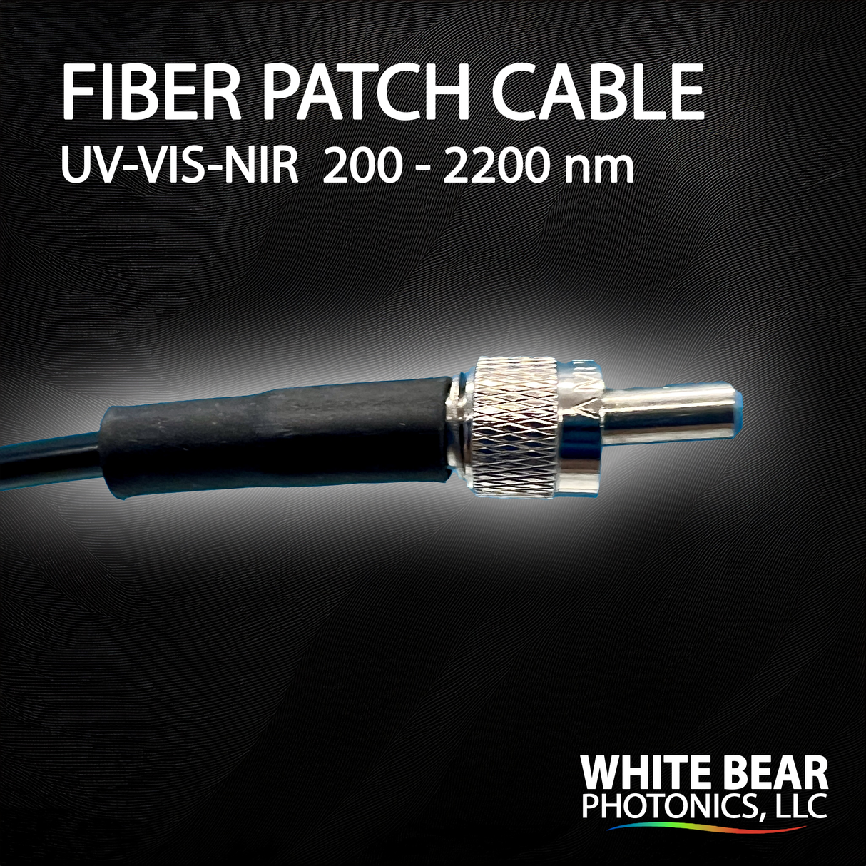 fiber optic patch cable broadband for spectroscopy UV-VIS-NIR