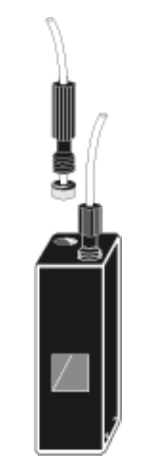 Starna 583.65.65-Q Series M6 Threaded Wide Aperture Quartz Flow Cells, Short Window, 1-10mm