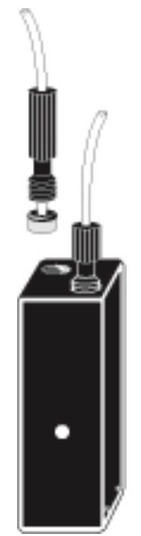 Starna 585.2-SOG & 585.2-Q Series M6 Threaded Round Aperture Sub-Micro Flow Cells, Special Optical Glass & Quartz, 10mm, Overview