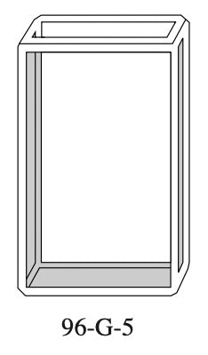 Starna 96-G-5 Glass Colorimeter Cell, 5mm Pathlength