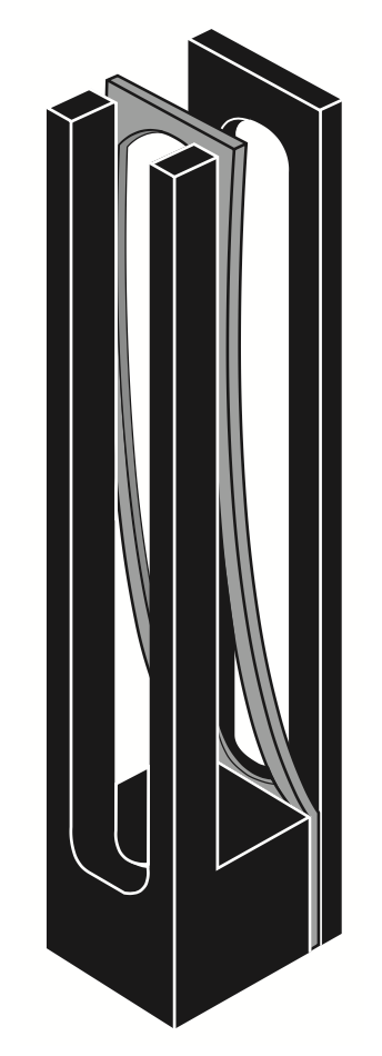 (CH-2049) Starna Cell Holder for Rectangular Cell, 2mm or Smaller Path Length