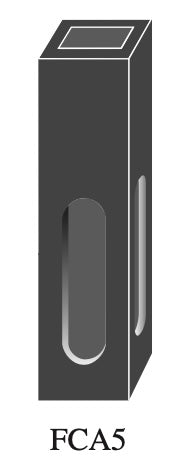 Starna FCA4 Adaptor for 4mm Pathlength Square Micro Fluorometer Cell