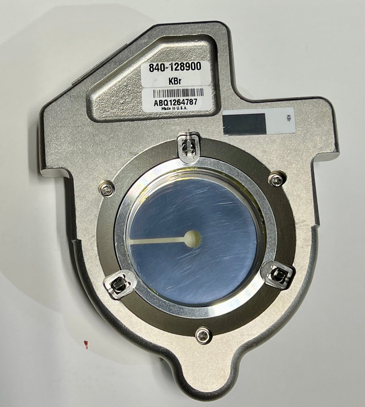 (840-128900) On-Axis KBR beam splitter the Thermo Nicolet Magna (x50, x60), Nexus x70, Nicolet X700, and IS50 FTIRs