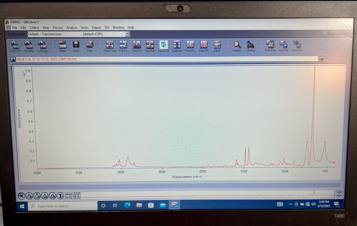 (IS10-ATR) Thermo Nicolet IS10 with Diamond ATR
