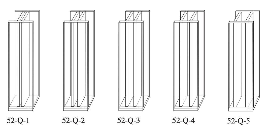 Starna 52 Series Dual Pathlength Open Top Quartz Fluorometer Cells, Overview