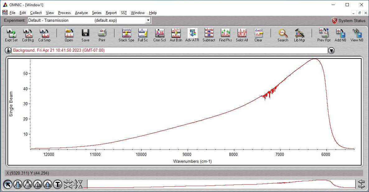 840-073600   Extended Range InGaAs Detector for Near Infrared applications.   InGaAs detector has extended range from 12,000 - 6000 cm-1 (830-1660 nm).