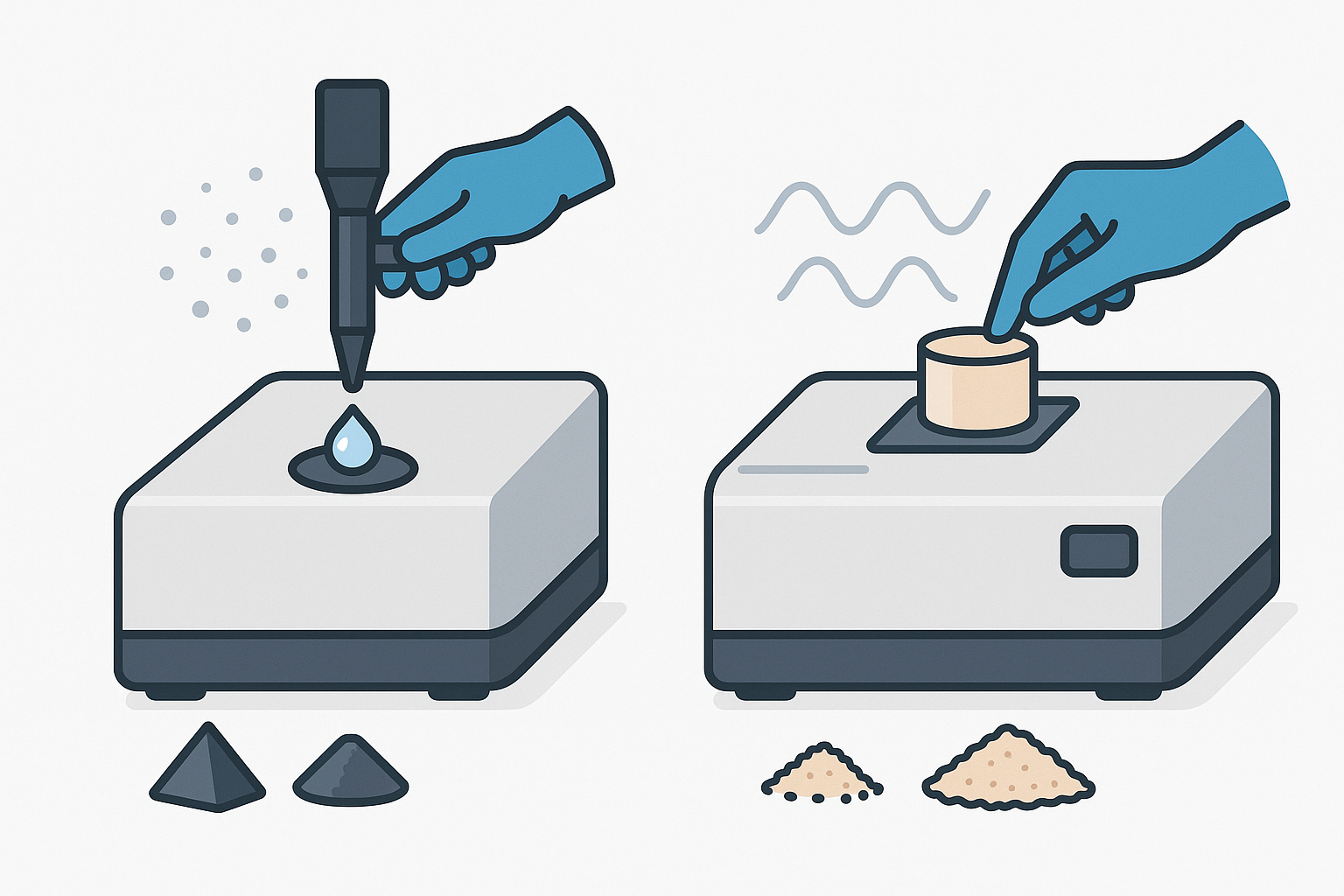 Compare Raman and FTIR spectroscopy for polymers, pharma, and more to choose the right technique.
