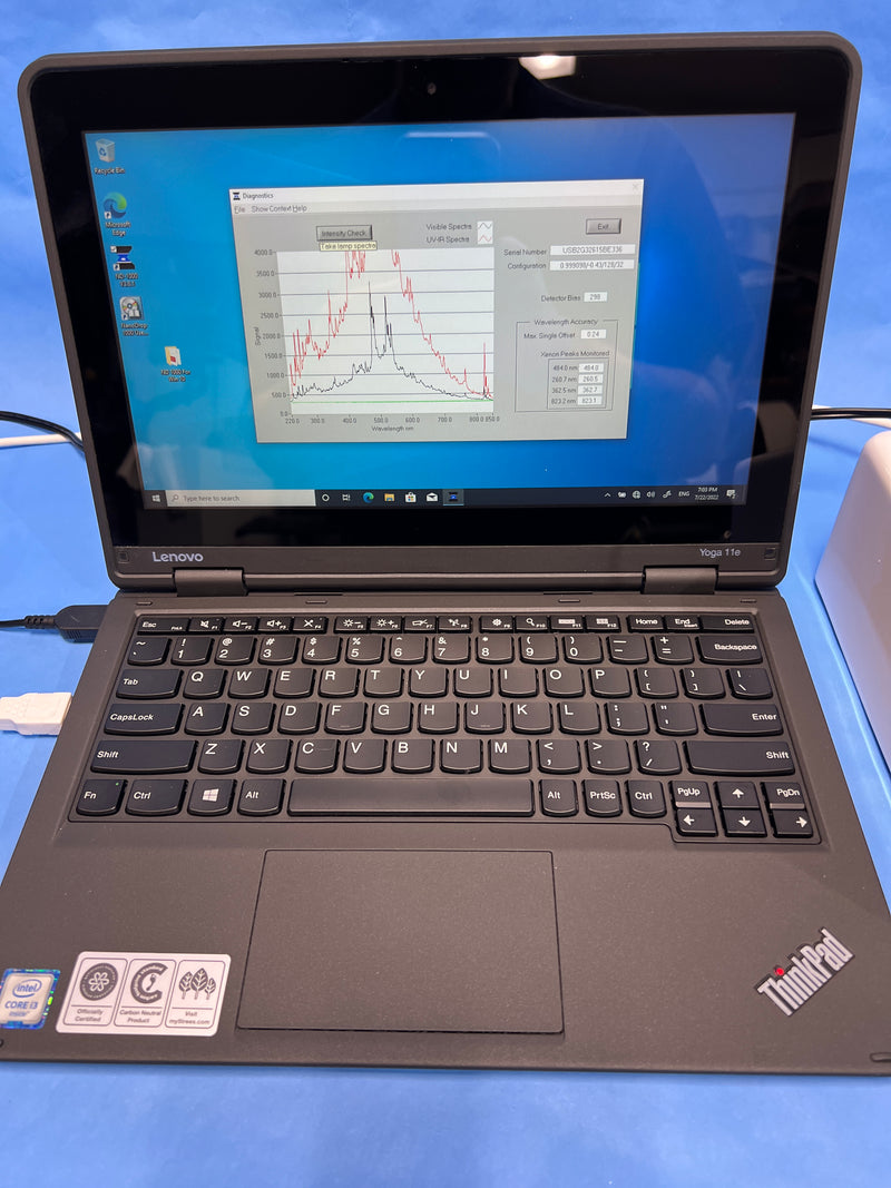 Thermo Scientific™ NanoDrop™ 1000, New Win10 Pro Laptop Detail