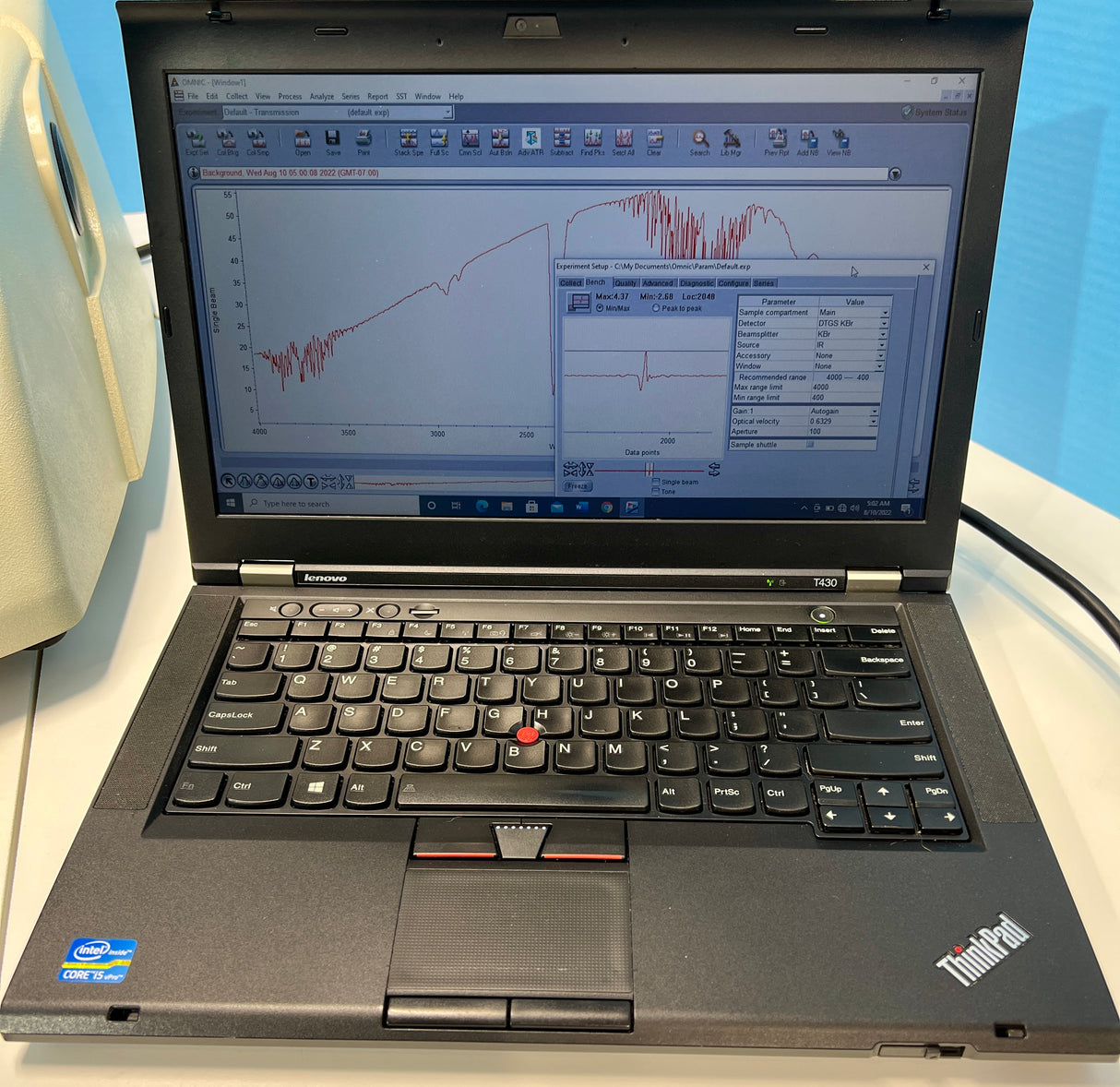 (Avatar380-Base) Thermo Nicolet Avatar 380 FTIR