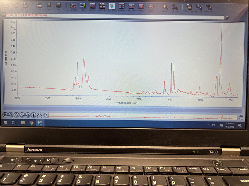 (IS5-ID7) Thermo IS5 FTIR with ID7 Diamond ATR, OMNIC View