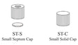 Starna ST Small Screw Caps, Closed-Septum-Insert, Overview