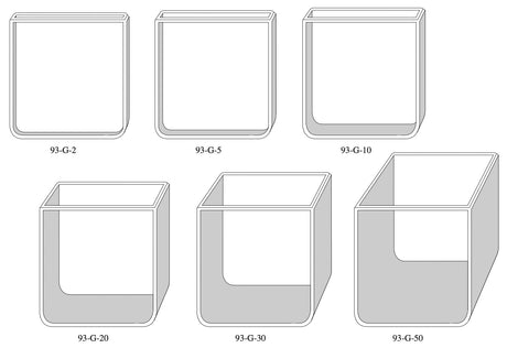 Starna 93 Series Glass Colorimeter Cells for Hunter®, ACS®, Data Color® and Others, Overview