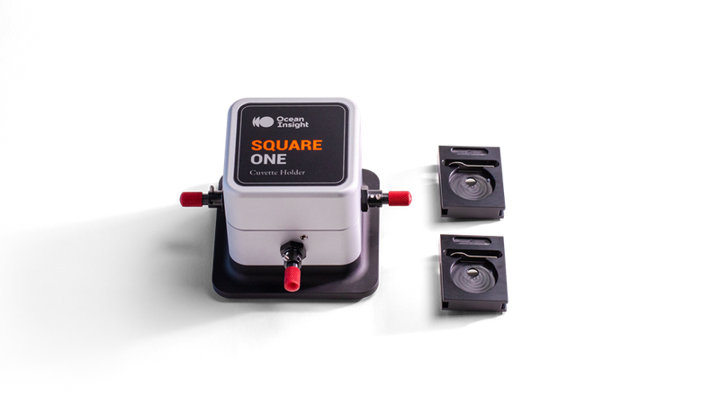 (SQ1-ALL) Square One Cuvette Holder, 3 Collimators, 1-cm Path, 2 Filter Holders, Integrated Cover, 200-2000 nm